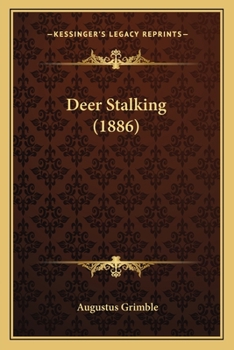 Paperback Deer Stalking (1886) Book