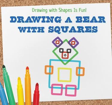 Library Binding Drawing a Bear with Squares Book