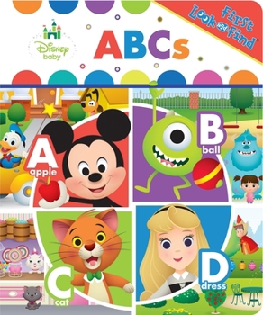 Board book Disney Baby: ABCs First Look and Find: First Look and Find Book