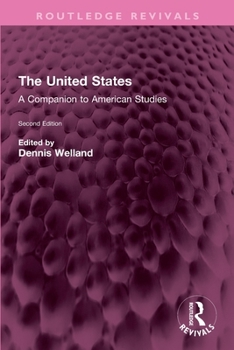 Paperback The United States: A Companion to American Studies Book