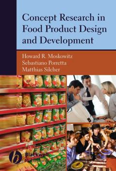 Hardcover Concept Research in Food Product Design and Development Book