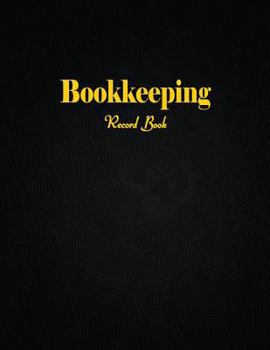 Bookkeeping Record Book: 3 Columns