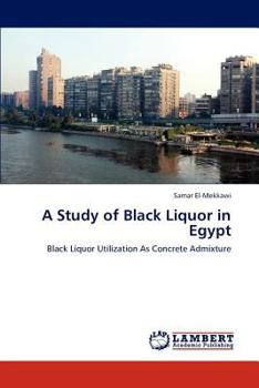 Paperback A Study of Black Liquor in Egypt Book