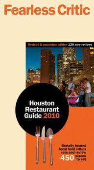 Paperback Fearless Critic Houston Restaurant Guide Book