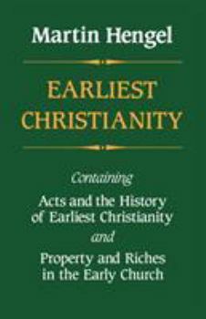 Paperback Earliest Christianity Book