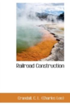 Hardcover Railroad Construction Book