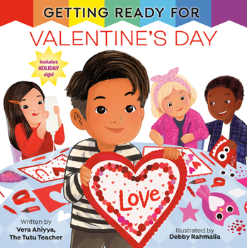 Hardcover Getting Ready for Valentine's Day Book