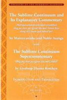 Hardcover The Sublime Continuum Super-Commentary (Theg Pa Chen Po Rgyud Bla Ma'i T&#299;kka) with the Sublime Continuum Treatise Commentary (Mah&#257;y&#257;not Book