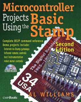 Paperback Microcontroller Projects Using the Basic Stamp Book