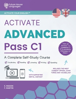 Paperback Activate Advanced C1: A Complete Self-Study Course Book