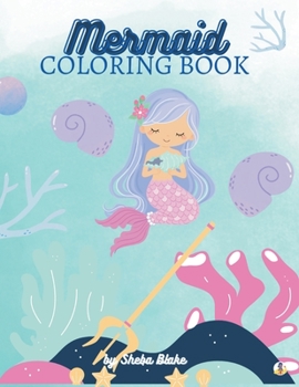 Paperback Mermaid Coloring Book for Kids Ages 6-12 Book