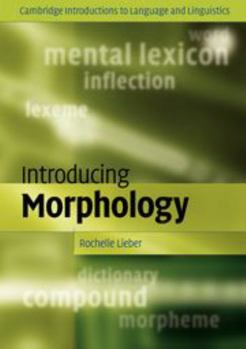 Paperback Introducing Morphology Book