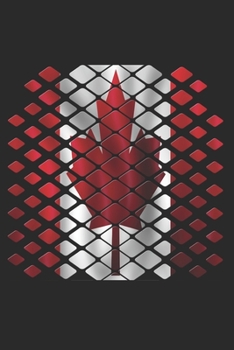 Paperback Canada Notebook: Canada Notebook - college book - diary - journal - booklet - memo - composition book - 120 sheets - Dot Grid paper 6x9 Book