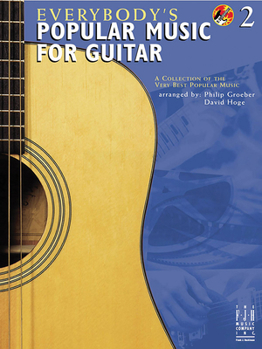 Paperback Everybody's Popular Music for Guitar, Book 2 Book