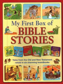 Board book My First Box of Bible Stories: Tales from the Old and New Testament Retold in Six Charming Boardbooks Book