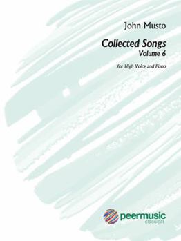 Paperback Collected Songs, Volume 6: High Voice and Piano Book