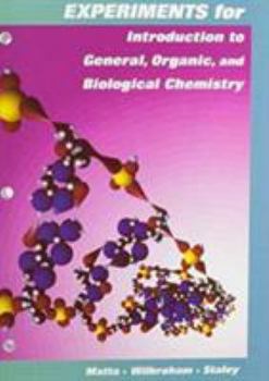 Paperback Experiments for Introduction to General, Organic, and Biological Chemistry Book