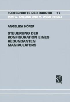 Paperback Steuerung Der Konfiguration Eines Redundanten Manipulators [German] Book