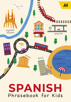 Paperback Spanish Phrasebook for Kids Book