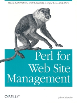 Paperback Perl for Web Site Management Book