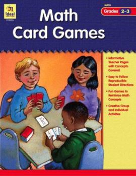 Paperback Math Card Games, Grades 2-3 Book