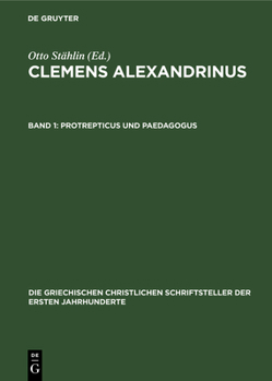 Hardcover Protrepticus Und Paedagogus [German] Book