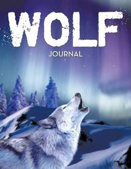Paperback Wolf Journal Book