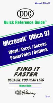Spiral-bound Microsoft Office 97: Word, Excel, PowerPoint, Access, Outlook Book