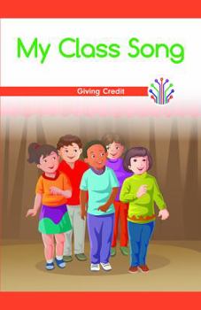 Paperback My Class Song: Giving Credit Book
