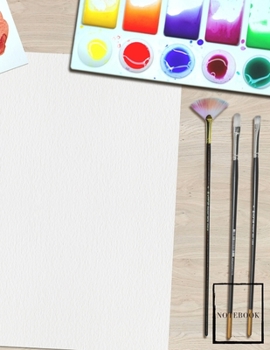 Sketchbook Blank Notebook Drawing Pad: Unlined Ruled Pages Book (8.5 x 11 inches A4) - 100 Pages Journal II Planning, Drawing, Sketching, Writing,: ... portraits, pastels (Painting & Sketching)