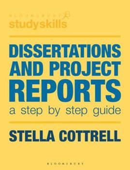 Paperback Dissertations and Project Reports: A Step by Step Guide Book