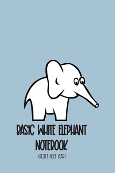 Paperback Basic White Elephant Notebook Book