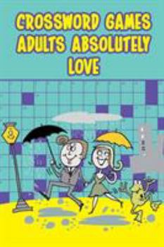 Paperback Crossword Games Adults Absolutely Love Book
