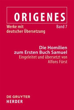 Hardcover Die Homilien zum Ersten Buch Samuel (Ancient Greek Edition) [Ancient_Greek] Book