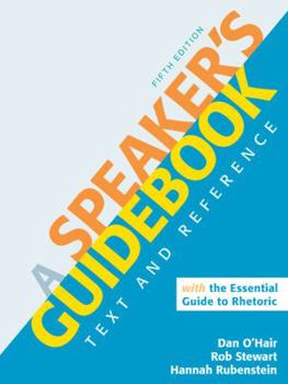 Spiral-bound A Speaker's Guidebook with the Essential Guide to Rhetoric Book