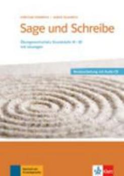 Paperback Sage Und Schreibe: Buch + Audio-CD (German Edition) [German] Book