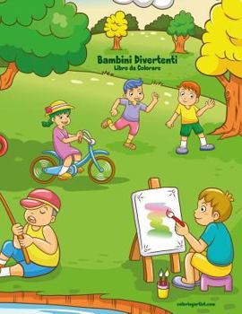 Paperback Bambini Divertenti Libro da Colorare 1 [Italian] Book
