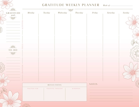 Inner World-Gratitude Weekly Planner Notepad
