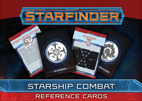 Game Starfinder Starship Combat Reference Cards Book