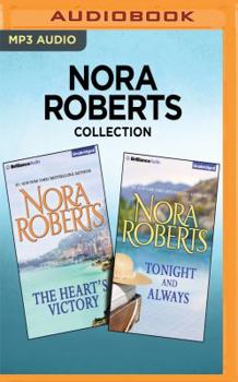 MP3 CD Nora Roberts Collection - The Heart's Victory & Tonight and Always Book