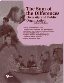 Paperback The Sum of the Differences Diversity and Public Organization Book