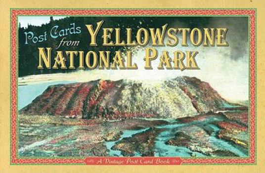 Yellowstone National Park Vintage Postcard Book