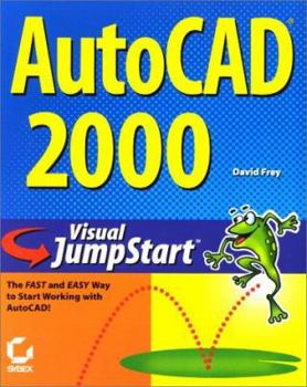 Paperback AutoCAD 2000 Visual Jumpstart Book