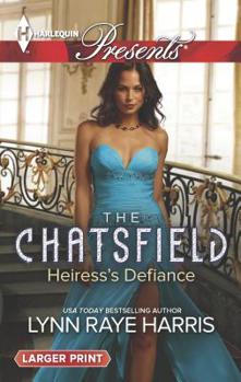 Mass Market Paperback Heiress's Defiance [Large Print] Book