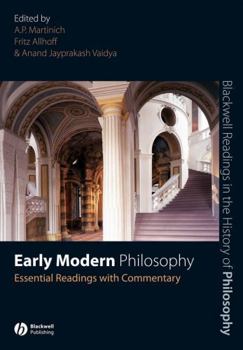 Hardcover Early Modern Philosophy: Essential Readings with Commentary Book