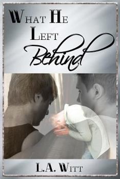 Paperback What He Left Behind [Large Print] Book