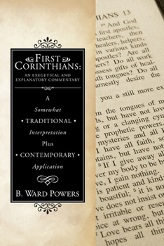 Hardcover First Corinthians: An Exegetical and Explanatory Commentary Book