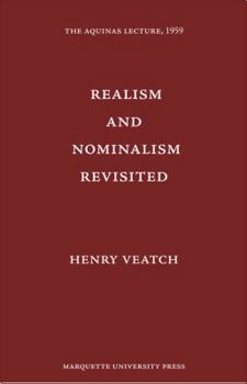 Hardcover Realism and Nominalism Revisited (Aquinas Lectures 19) Book