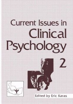 Paperback Current Issues in Clinical Psychology: Volume 2 Book