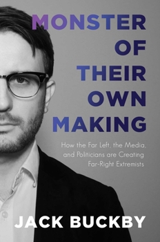 Hardcover Monster of Their Own Making: How the Far Left, the Media, and Politicians Are Creating Far-Right Extremists Book